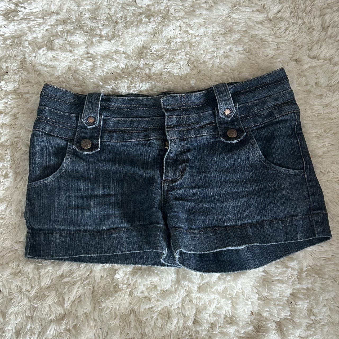The cutest micro mini shorts with brass details! By... - Depop
