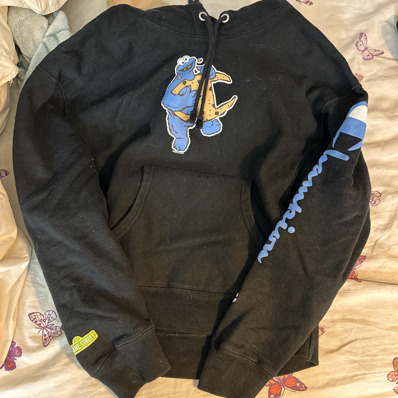 Sesame Street Cookie Monster hoodie This was a