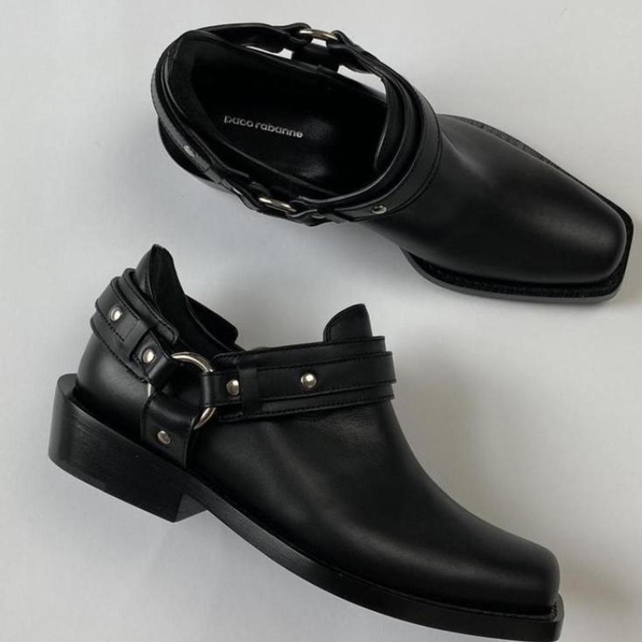 Authentic Paco Rabanne Ankle Boots/ mules Depop