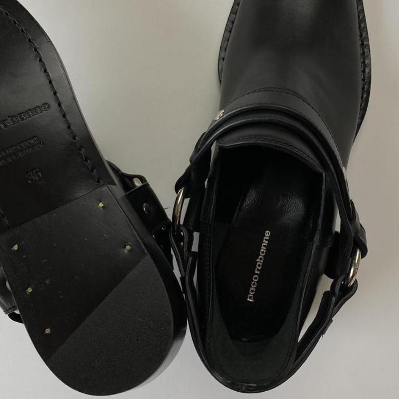 Authentic Paco Rabanne Ankle Boots/ mules Depop