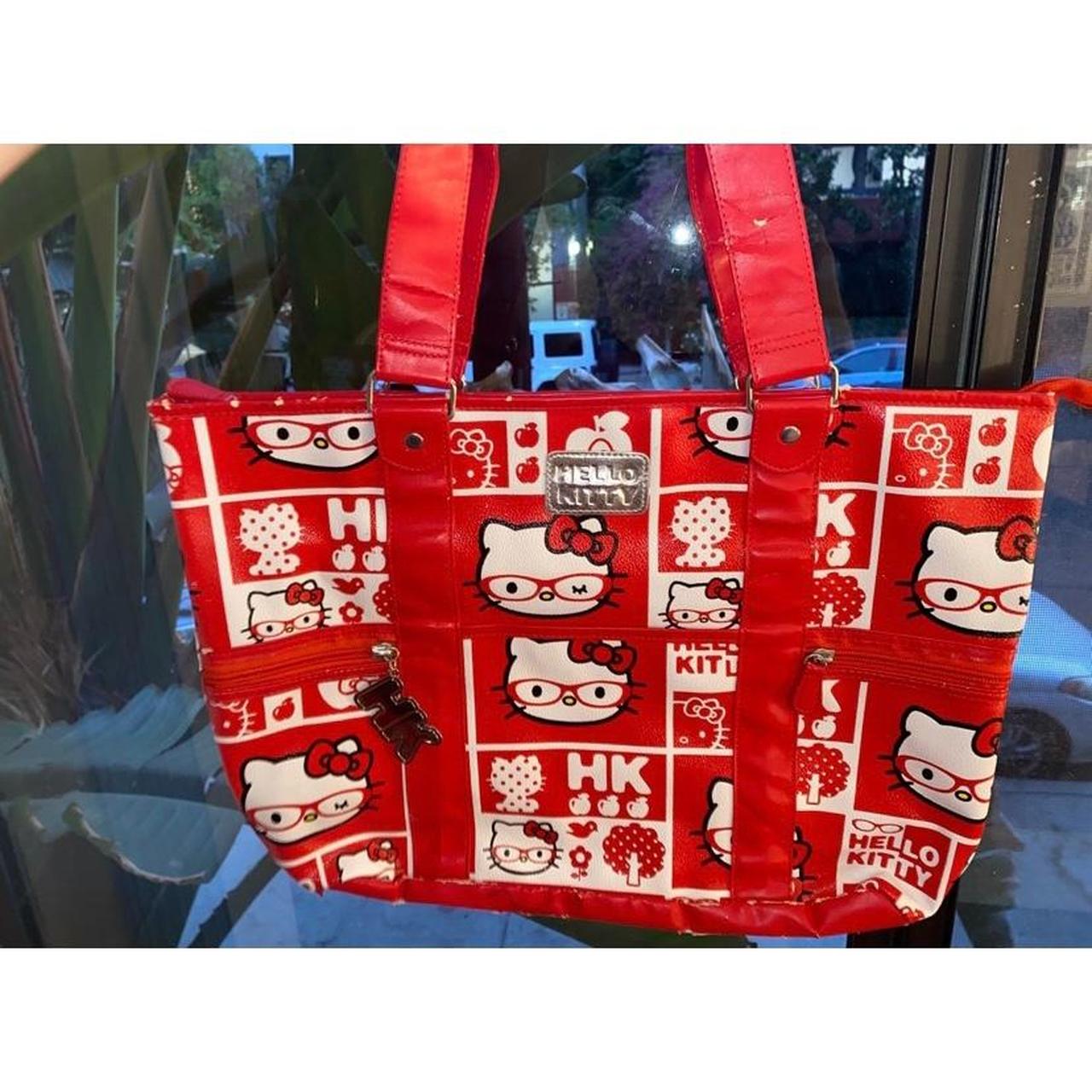 Vintage Hello Kitty Bag Hello Kitty Red Bag Hello Kitty Purse