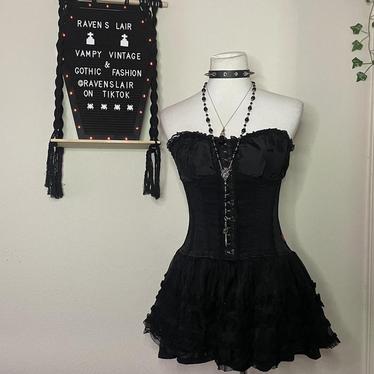 Royal Bones Black Tutu Dress  Tripp nyc dress, Outfits, Goth outfits