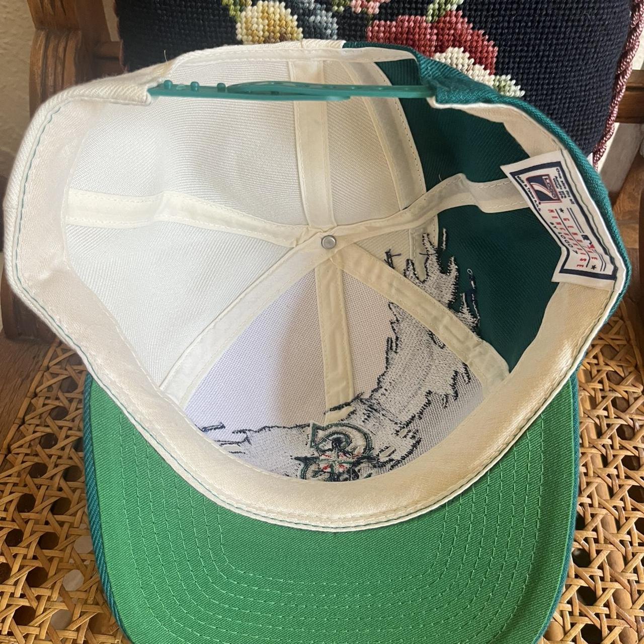 Vintage 1980s Seattle Mariners Trident Logo Trucker - Depop