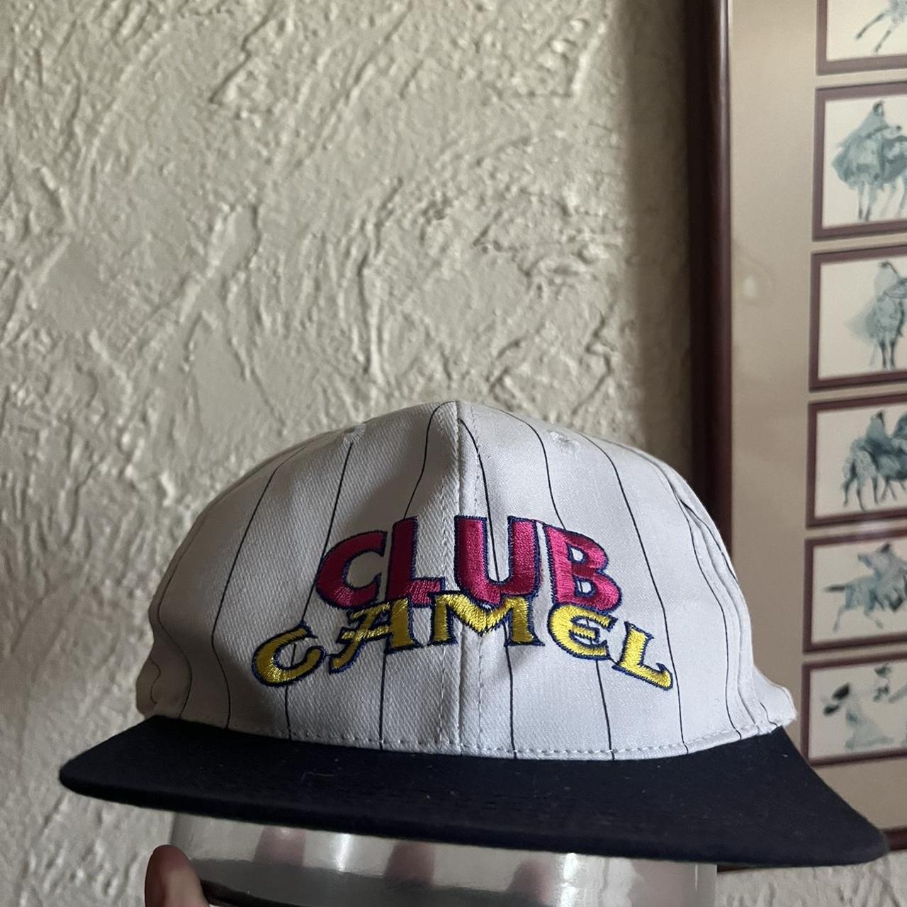 Vintage Club Camel Cigarettes Snap Back Hat Never... - Depop