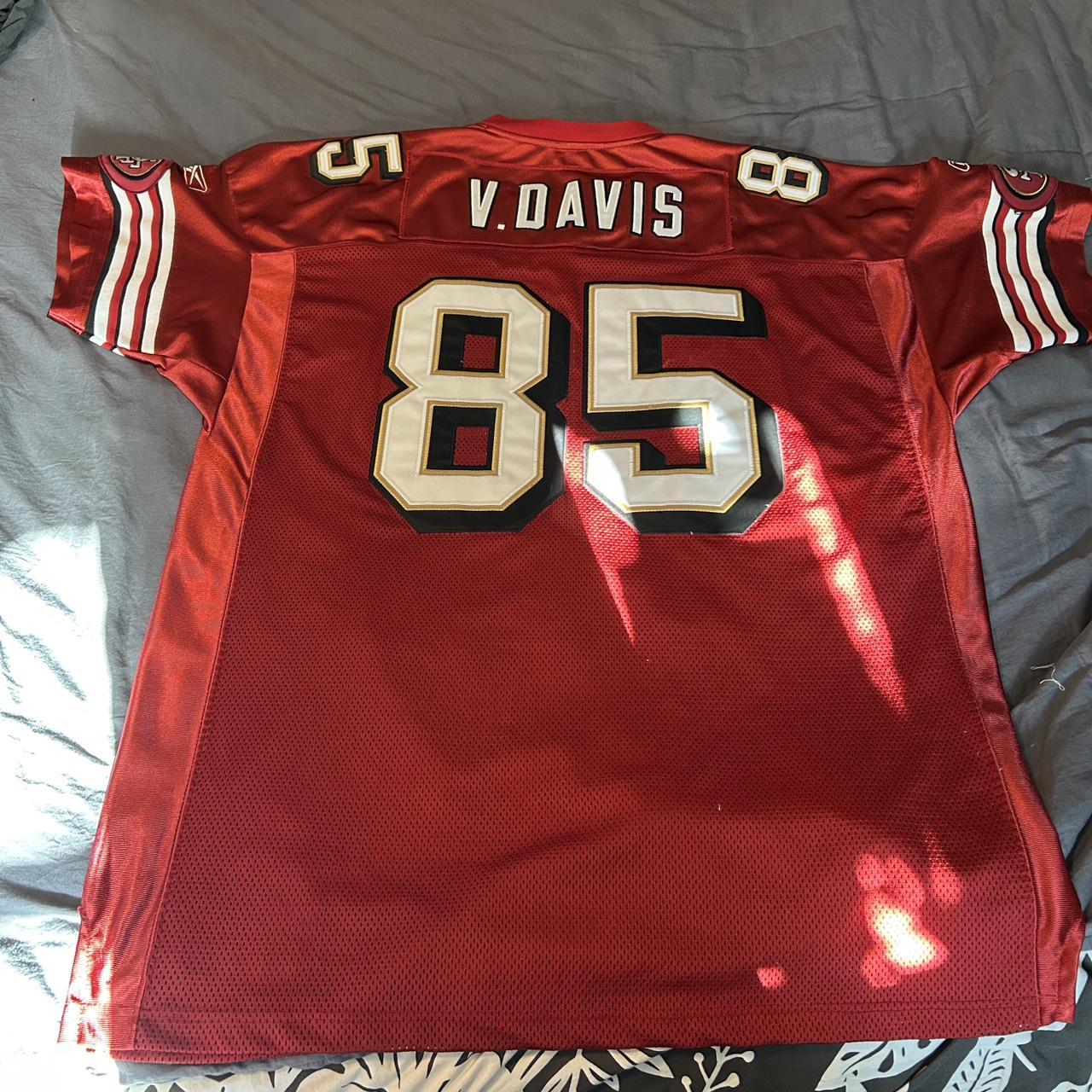 2XL Reebok 49ers Vernon Davis Jersey Iron on - Depop