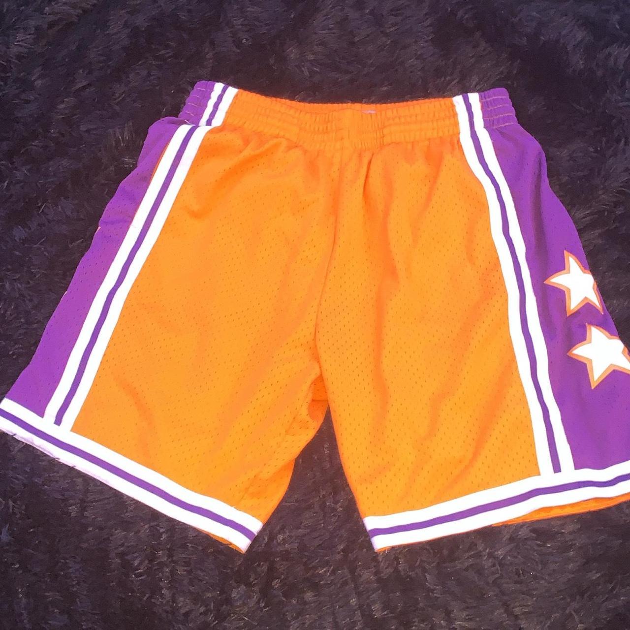 mitchell-and-ness-laker-shorts-worn-couple-depop