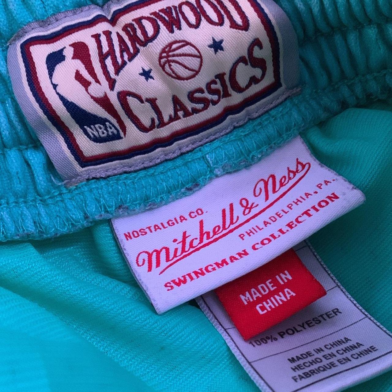 mitchell and ness vancouver grizzlies shorts