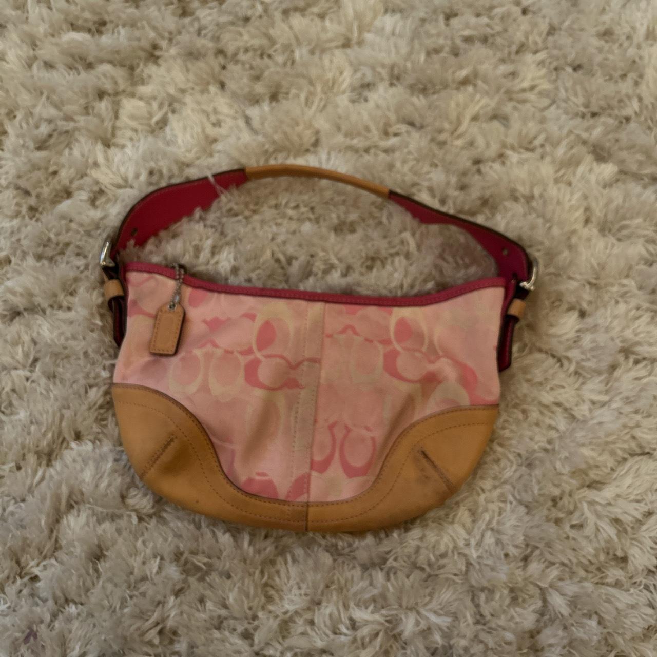 Baby pink coach online bag