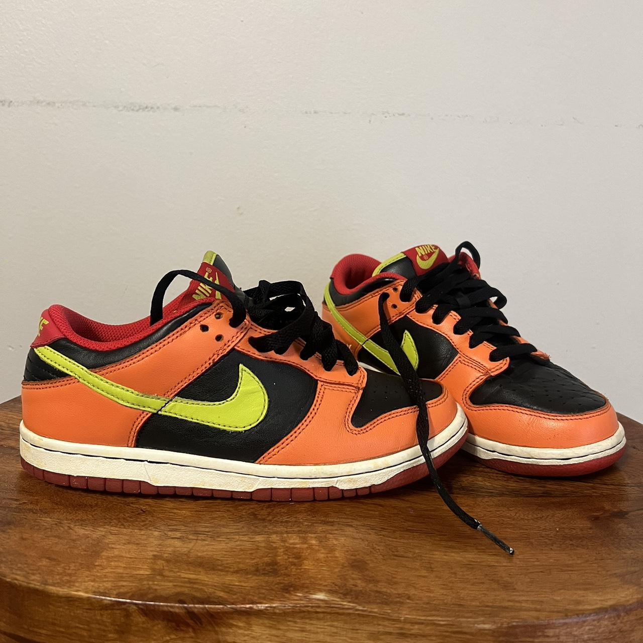 Black Orange Dunk Orange Blaze Dunk High Supreme 'La'
