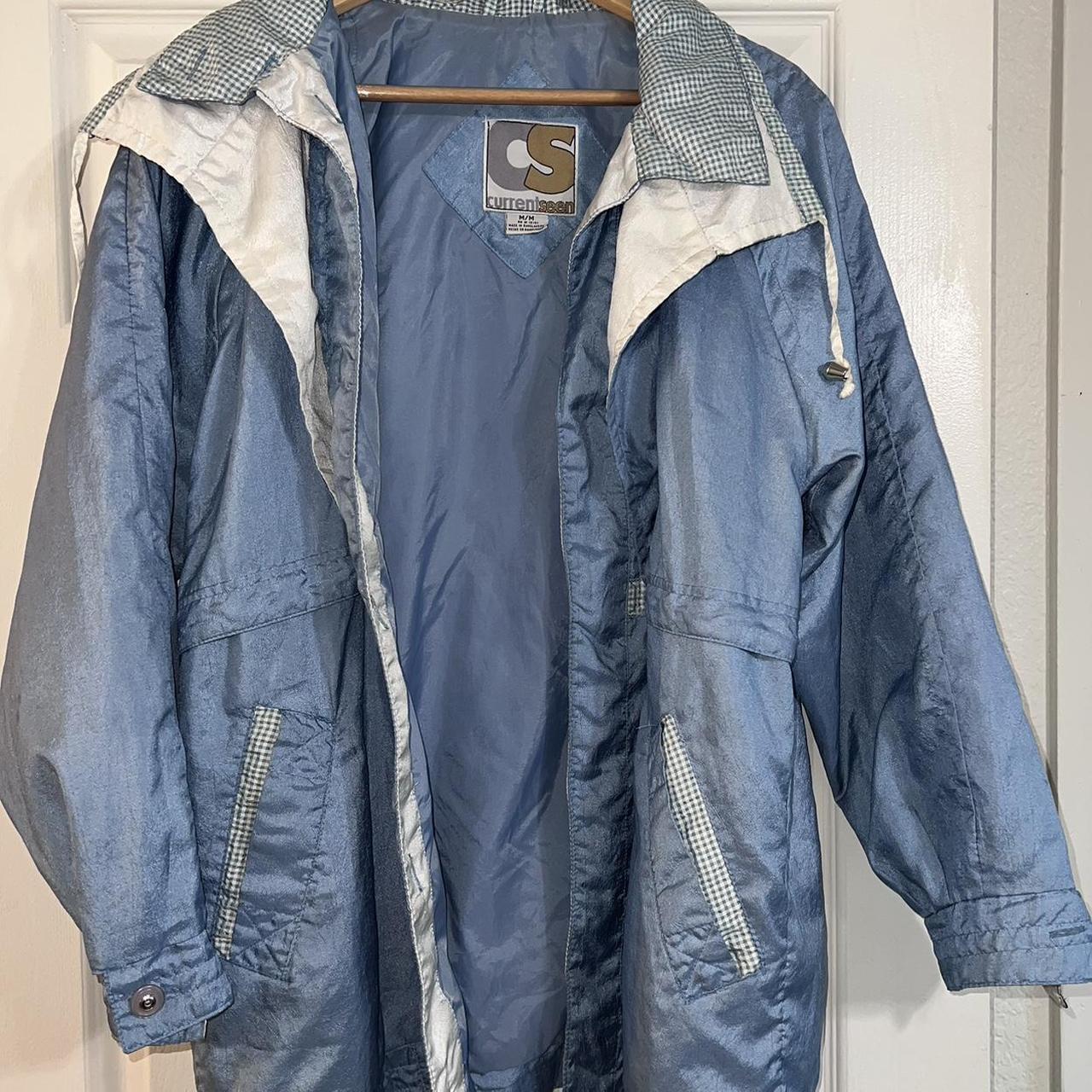 Current Seen Women's Blue Coat (3)
