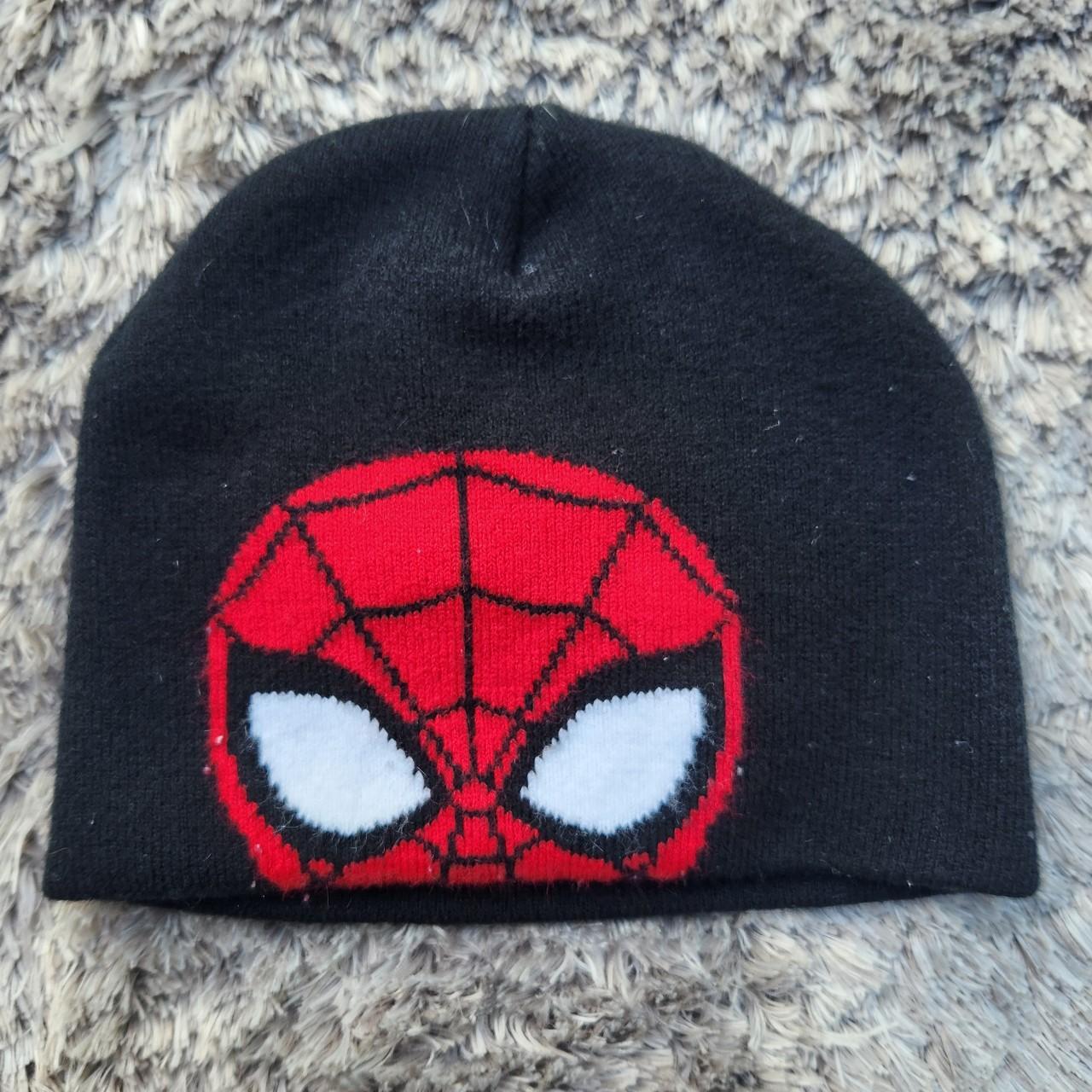 Knit Beanie Spiderman Hat H&m Marvel Spiderman Double Layer