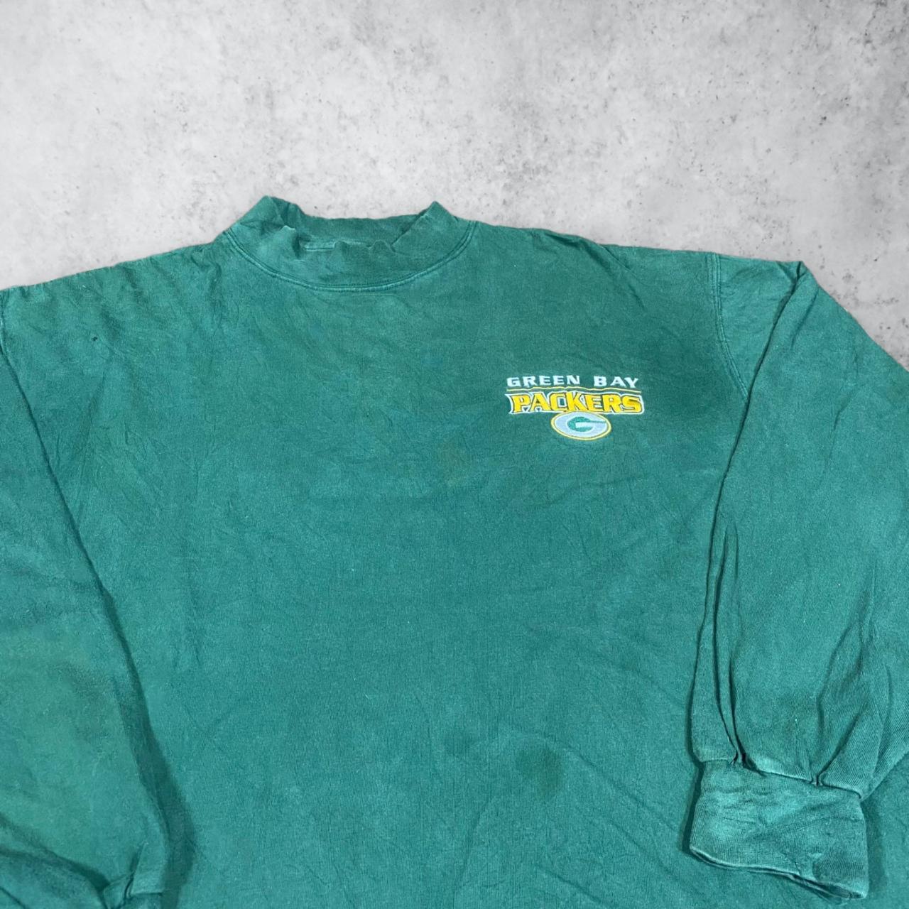 description: 90s Green bay Packers t-shirt size: L - Depop