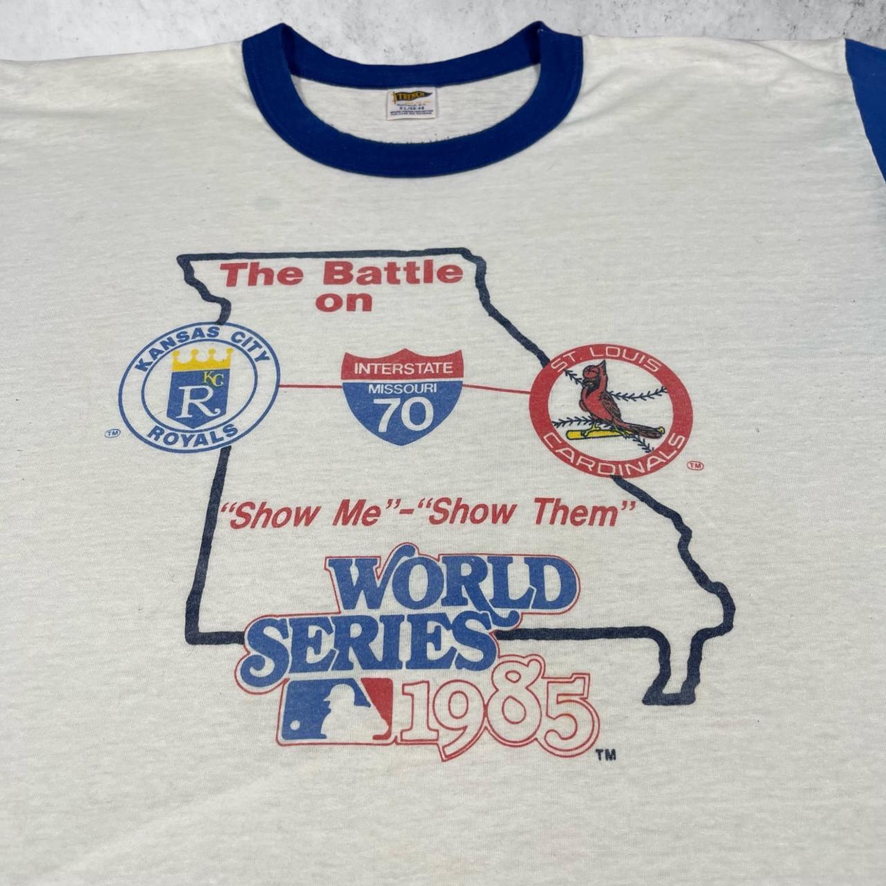 Vintage Kansas City Royals 1985 World Series - Depop