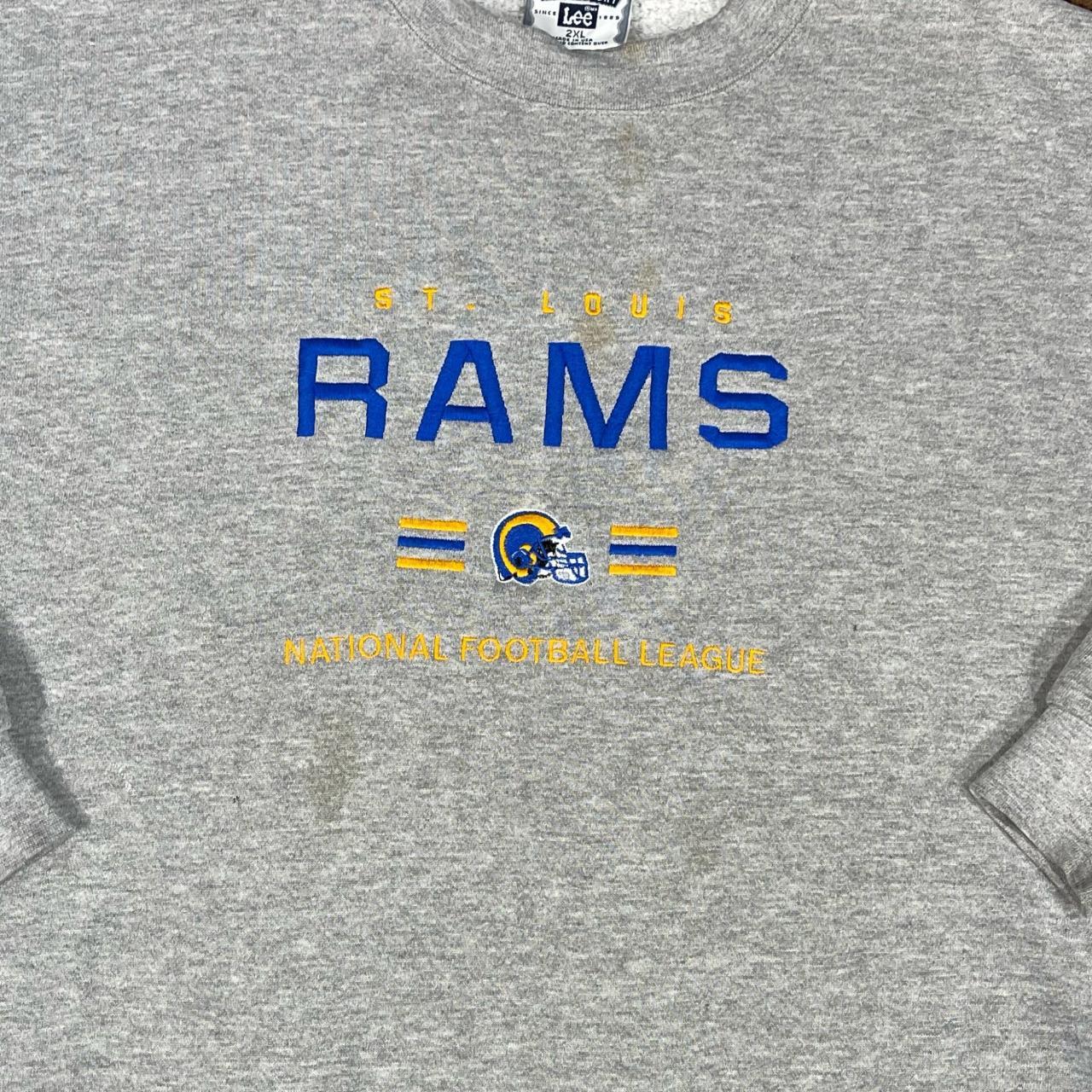 Vintage Official NFL St.Louis Rams Heavyweight - Depop