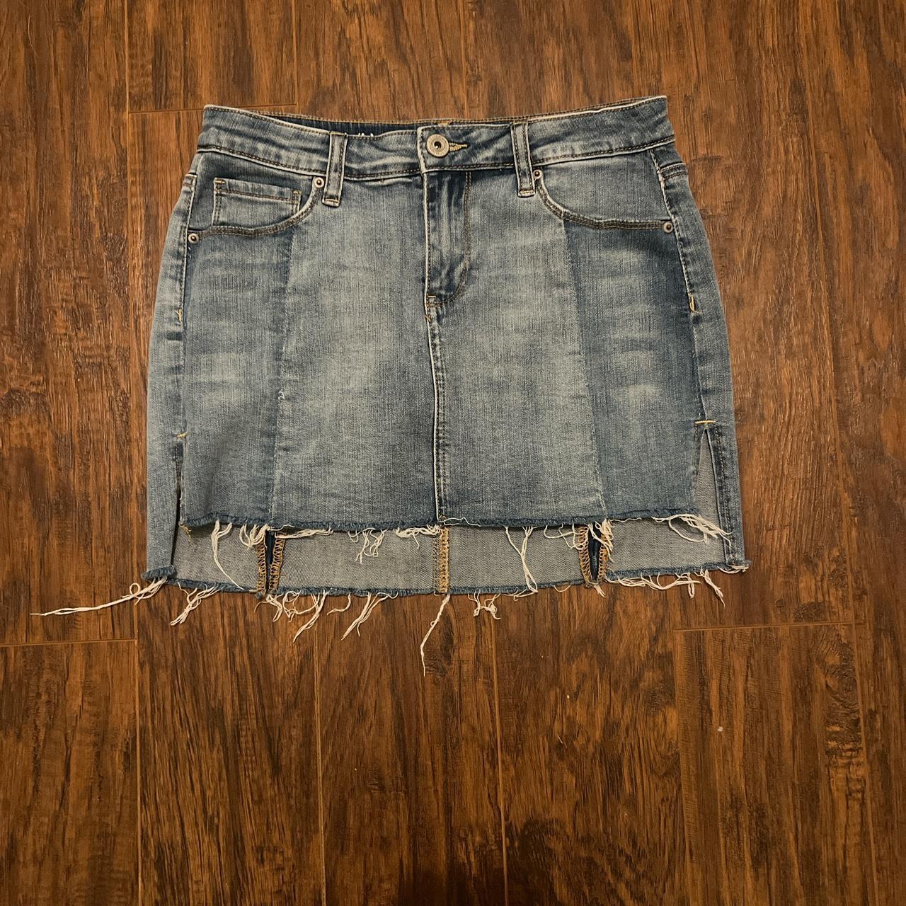 Vanilla star jean clearance skirt