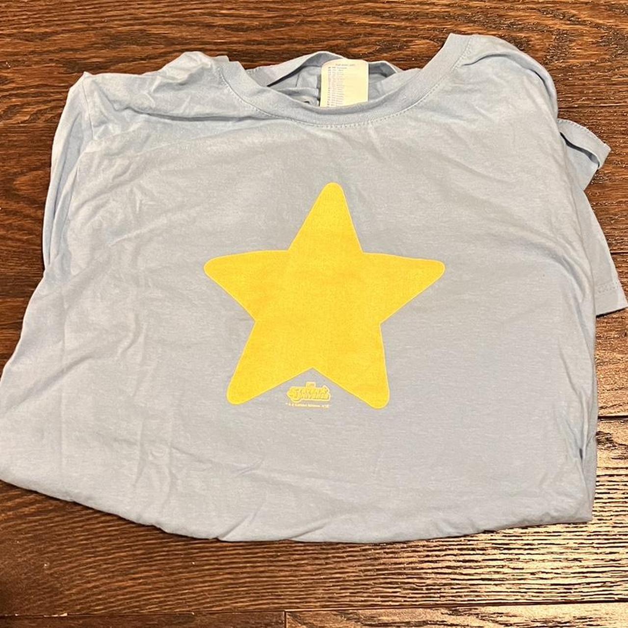 steven universe blue star shirt