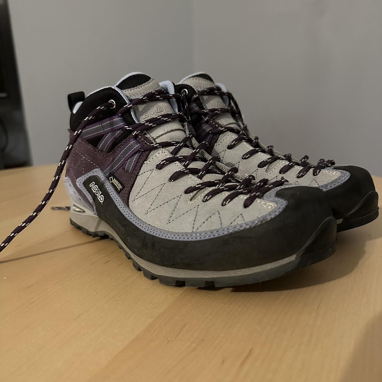 Asolo hiking boots, like new! Bought at a vintage... Depop