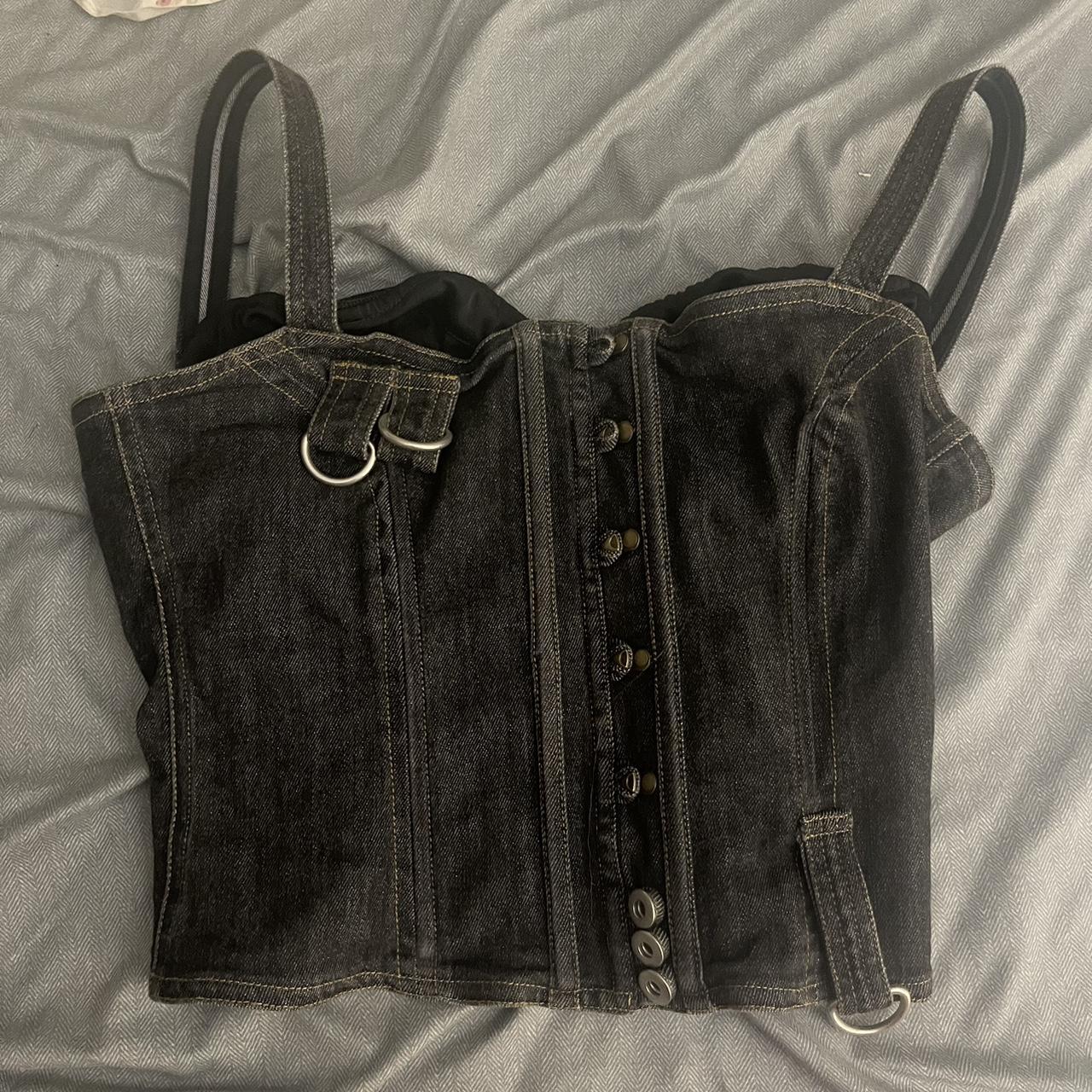 jean corset belt