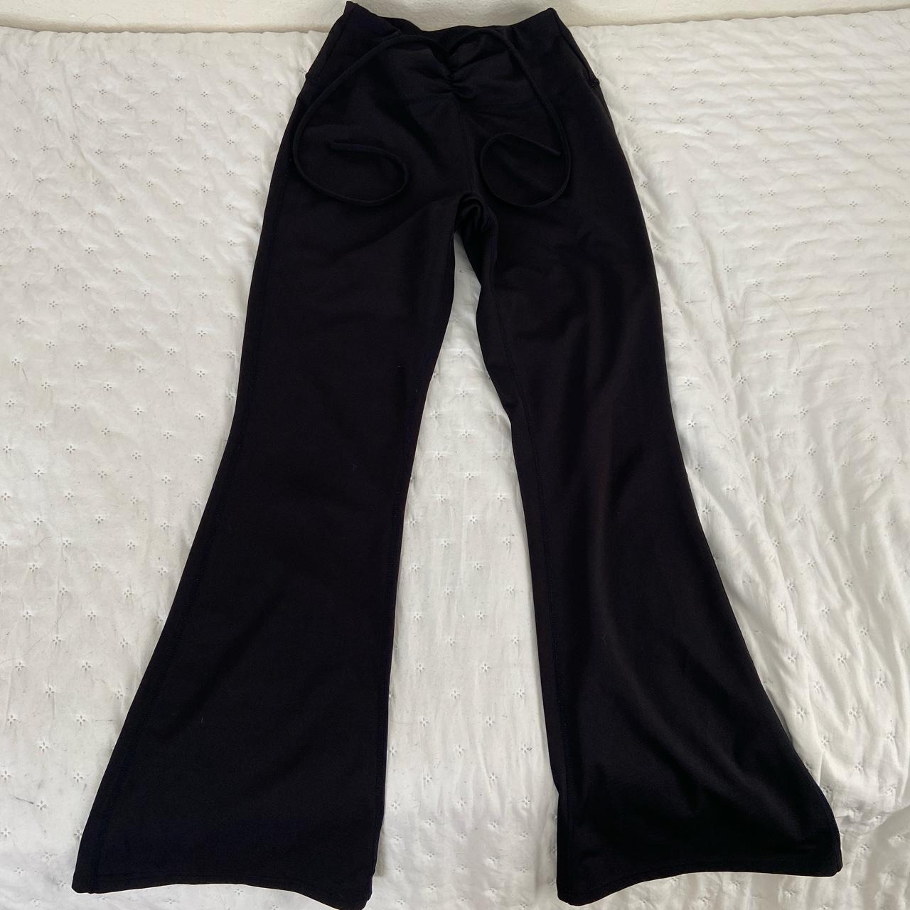 ruched tie leggings brand o to s size L (true to - Depop