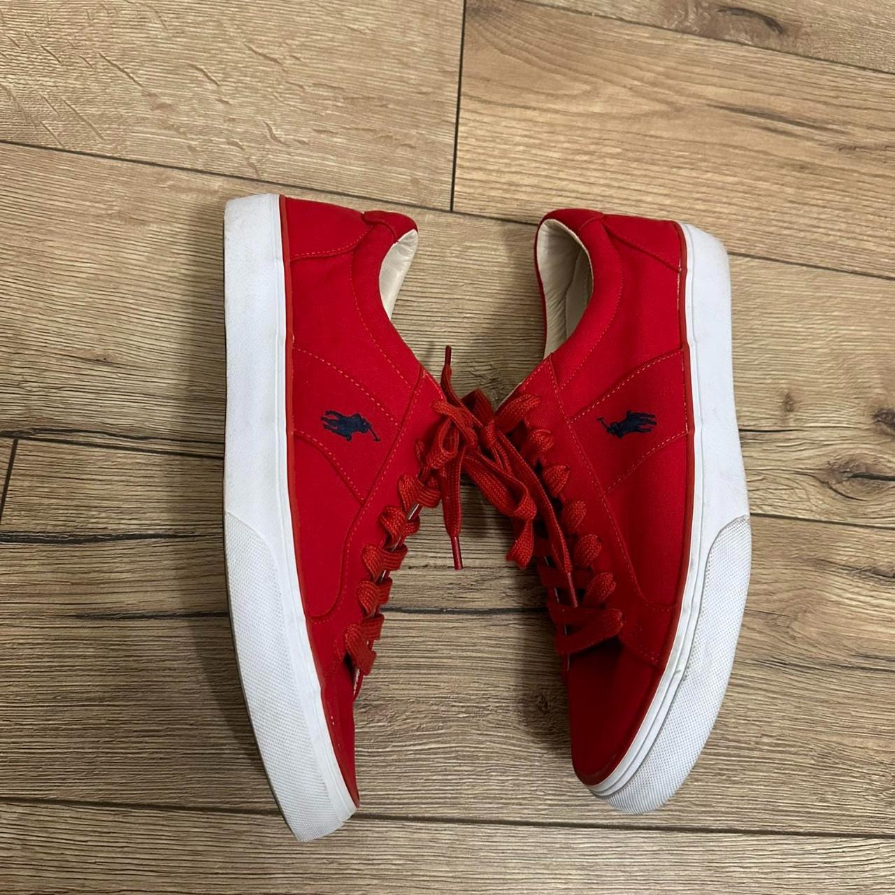 Polo red sneakers best sale