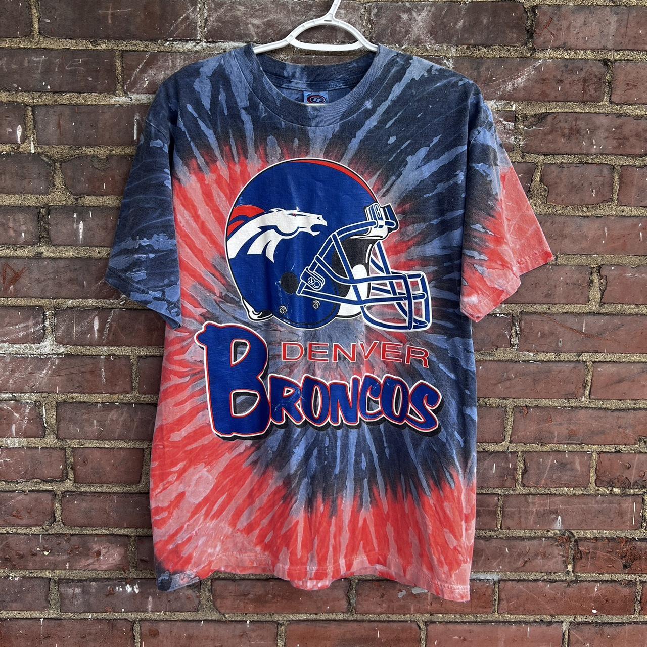 NFL, Tops, Broncos Tie Dye T Shirt