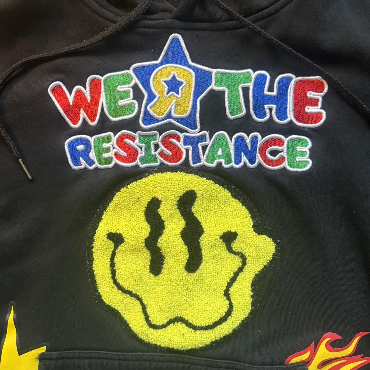 WE R THE RESISTANCE CAMP BRAND EMBROIDERED... - Depop