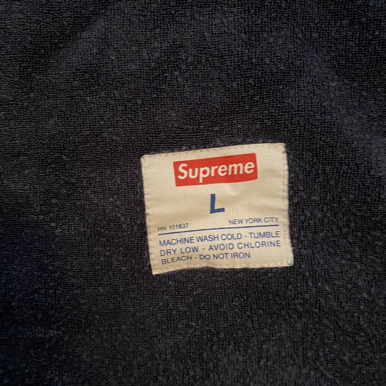 Supreme Men's Blue T-shirt | Depop