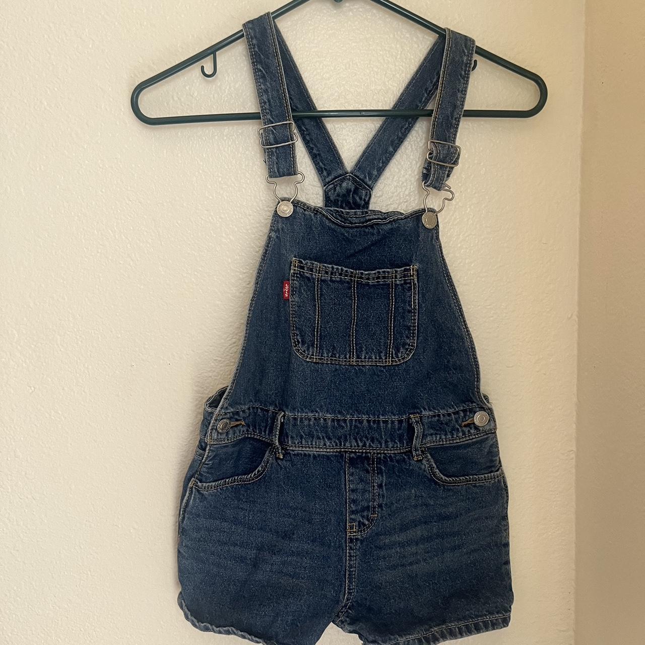 Levi sale short overalls