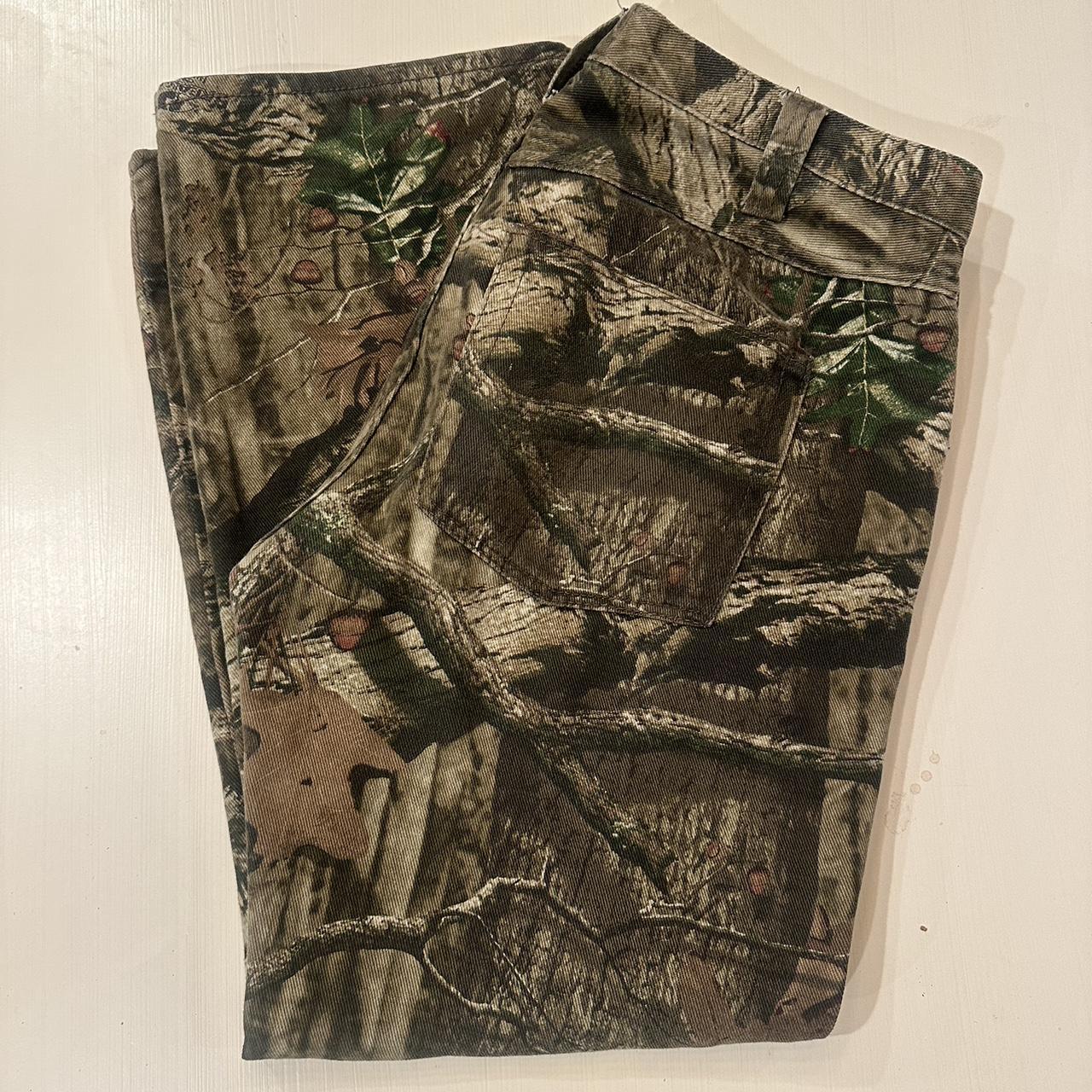 Vintage mossy oak camo pants Size 34/30 great... - Depop