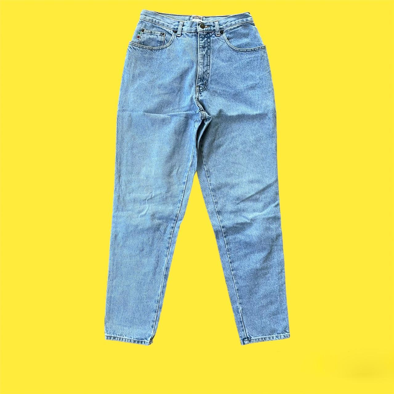 Moschino Men's Blue Jeans | Depop