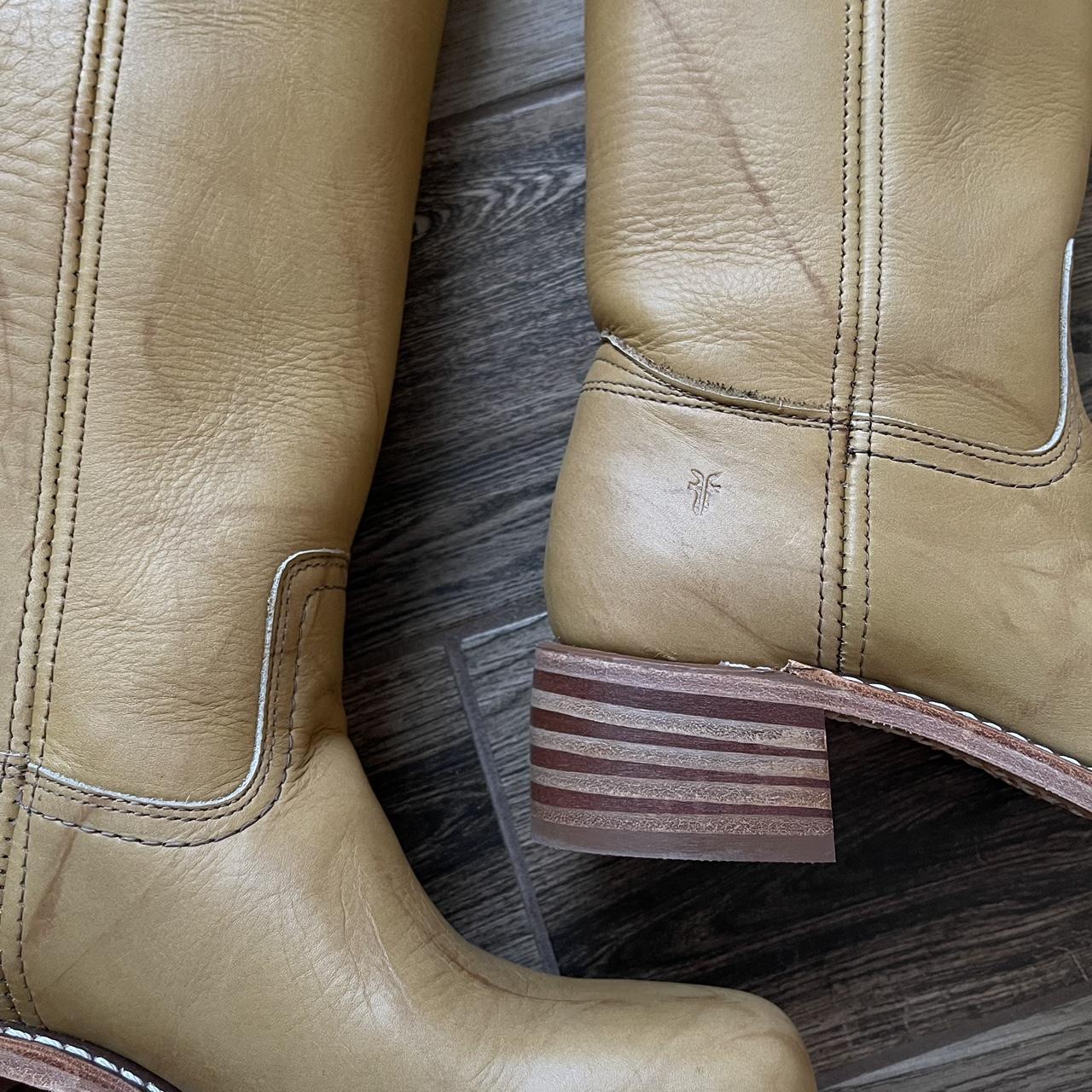 frye tan boots