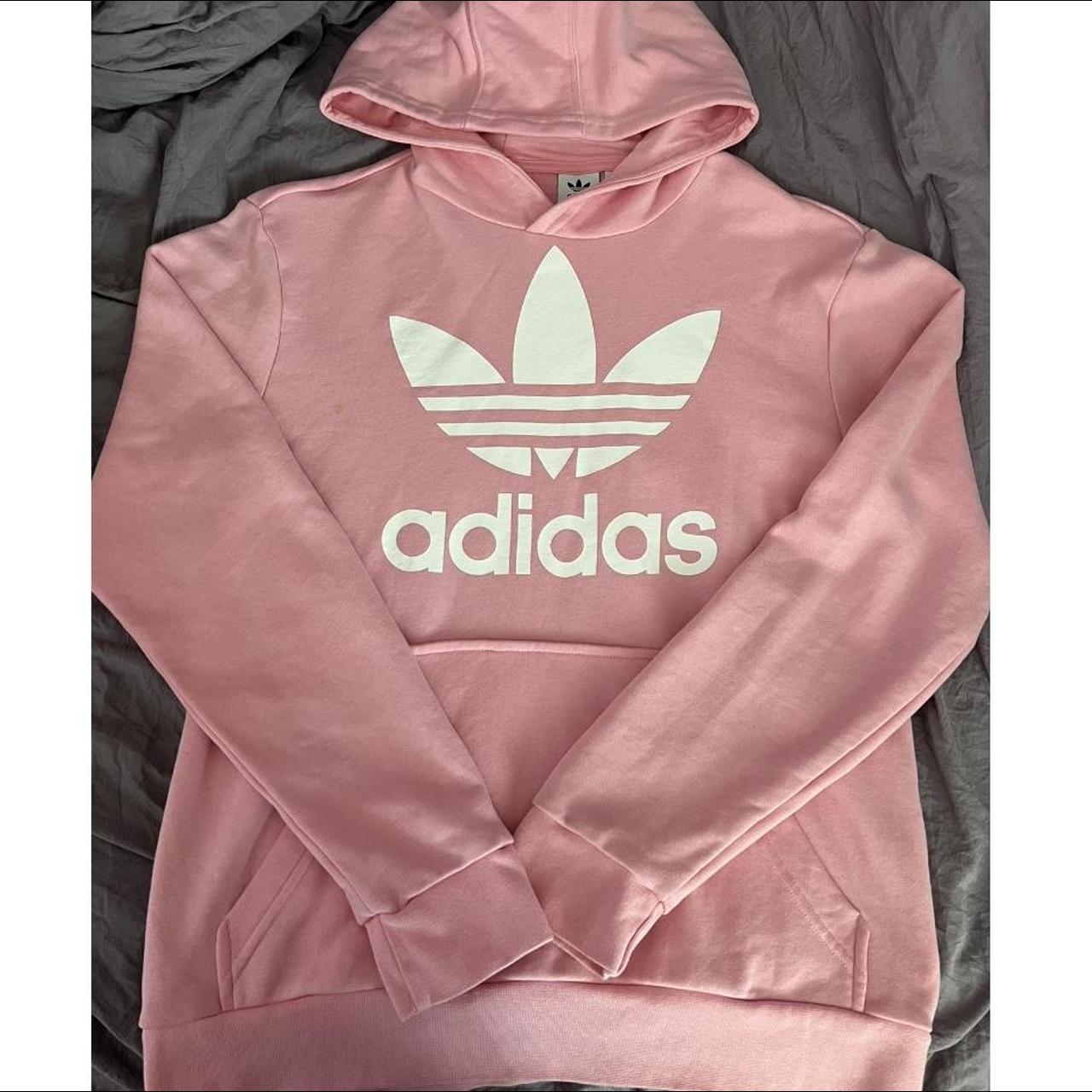 Rose gold adidas clearance hoodie