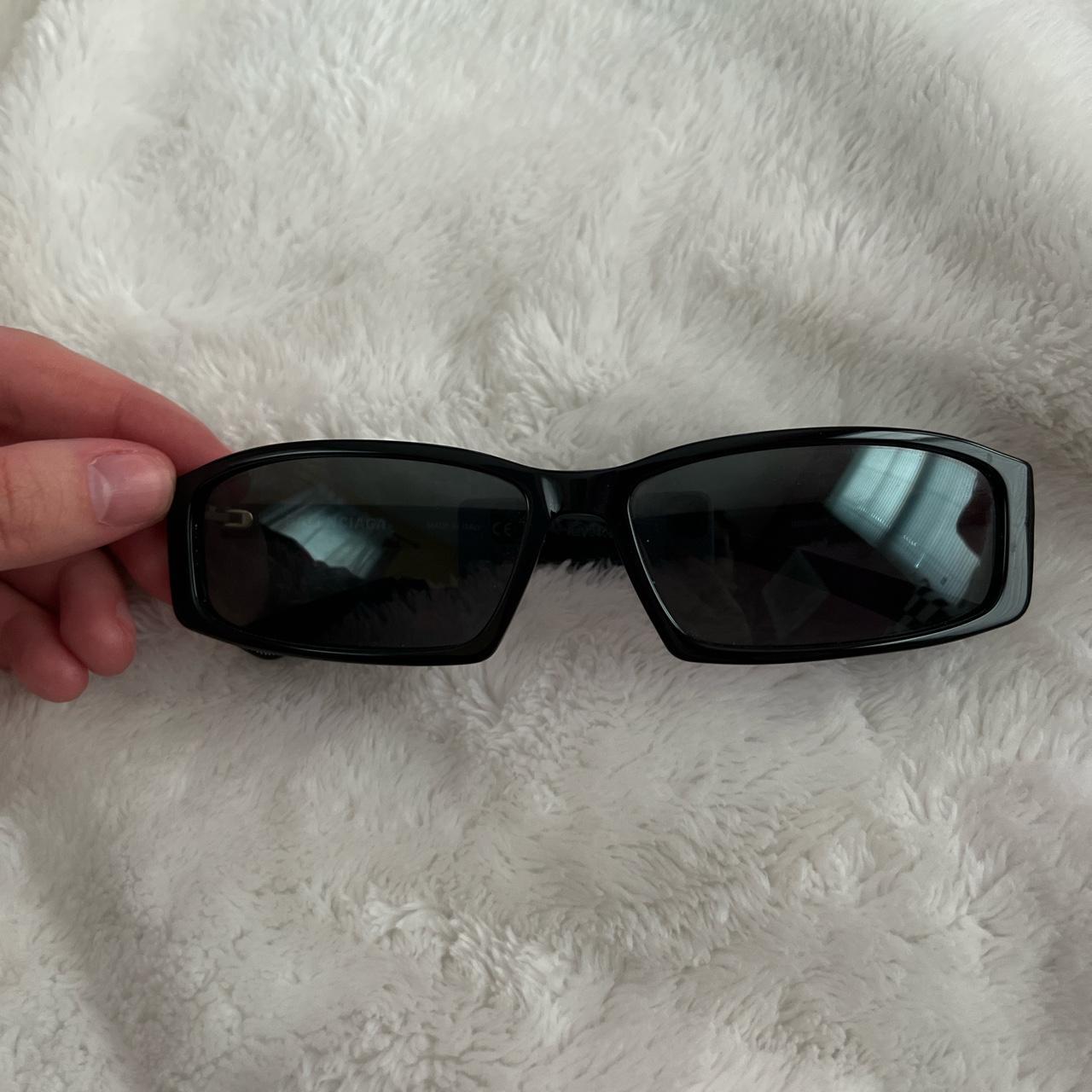 BALENCIAGA sunglasses excellent condition matrix... - Depop