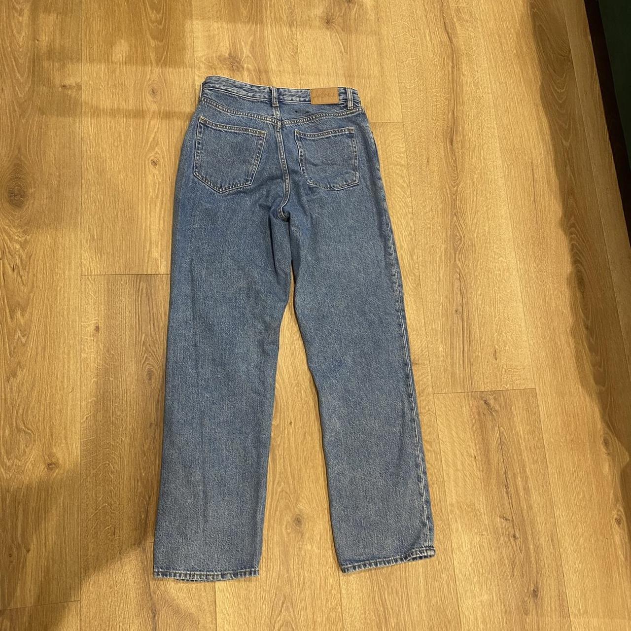 MONKI wide leg jeans, think they’re the Taiki style... - Depop