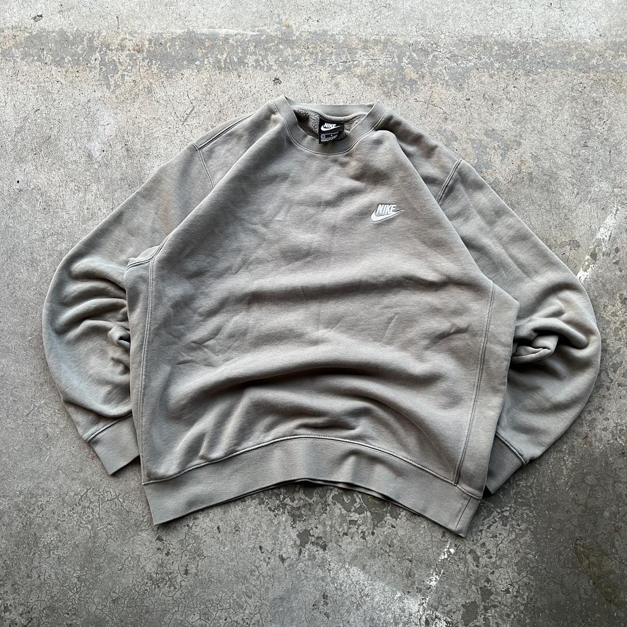 sage green nike shirt