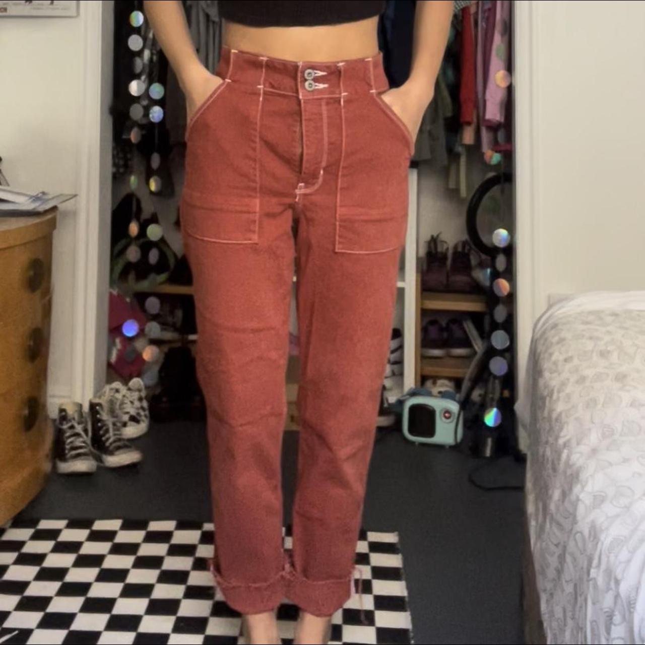 Hollister deals red jeans