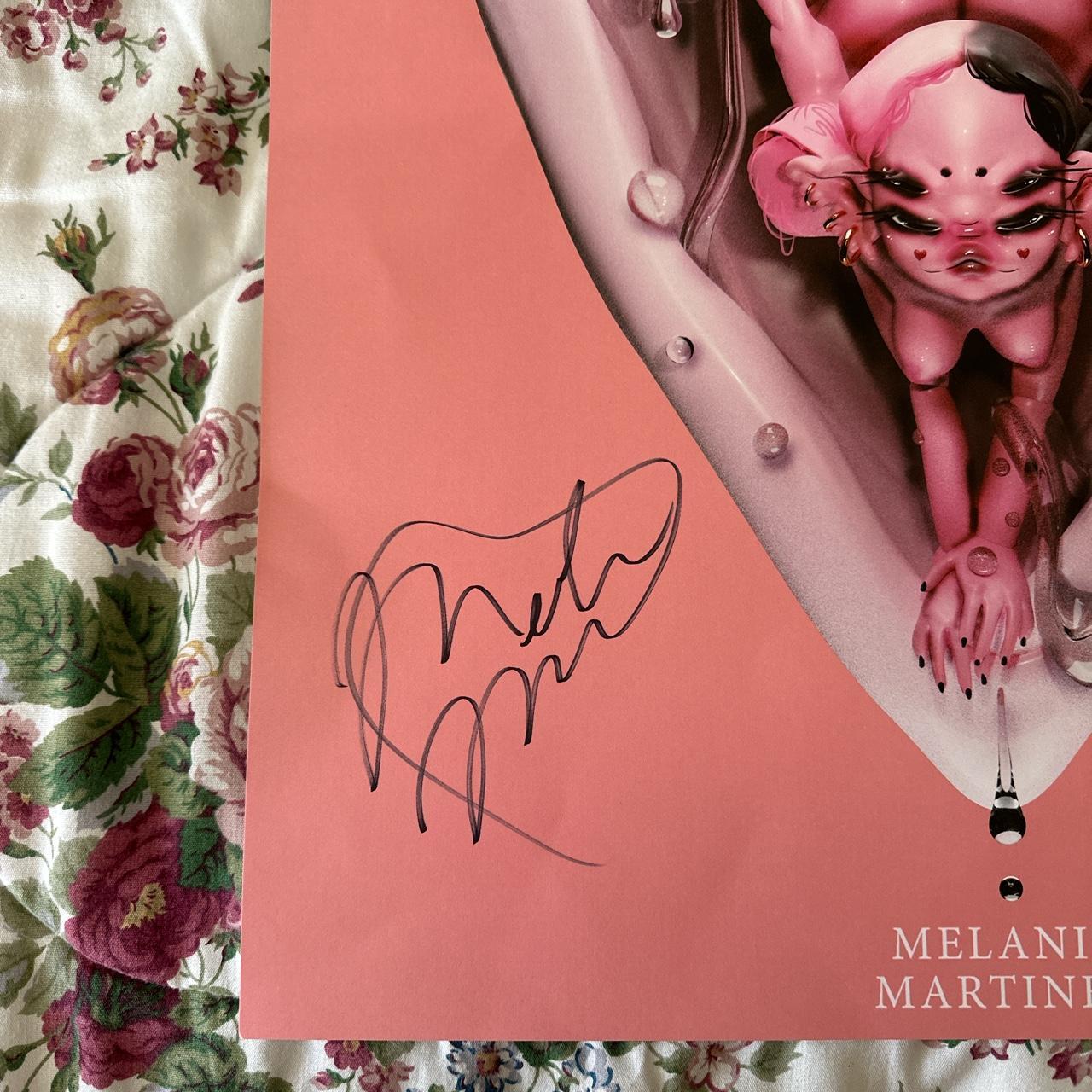 Signed Melanie Martinez poster Brand new! May be... - Depop