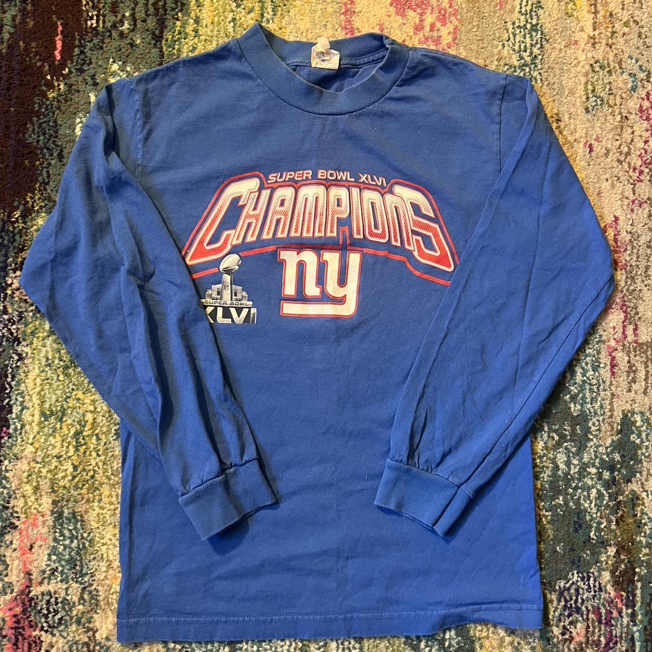 Vintage New York Giants Shirt 9/10 condition from - Depop