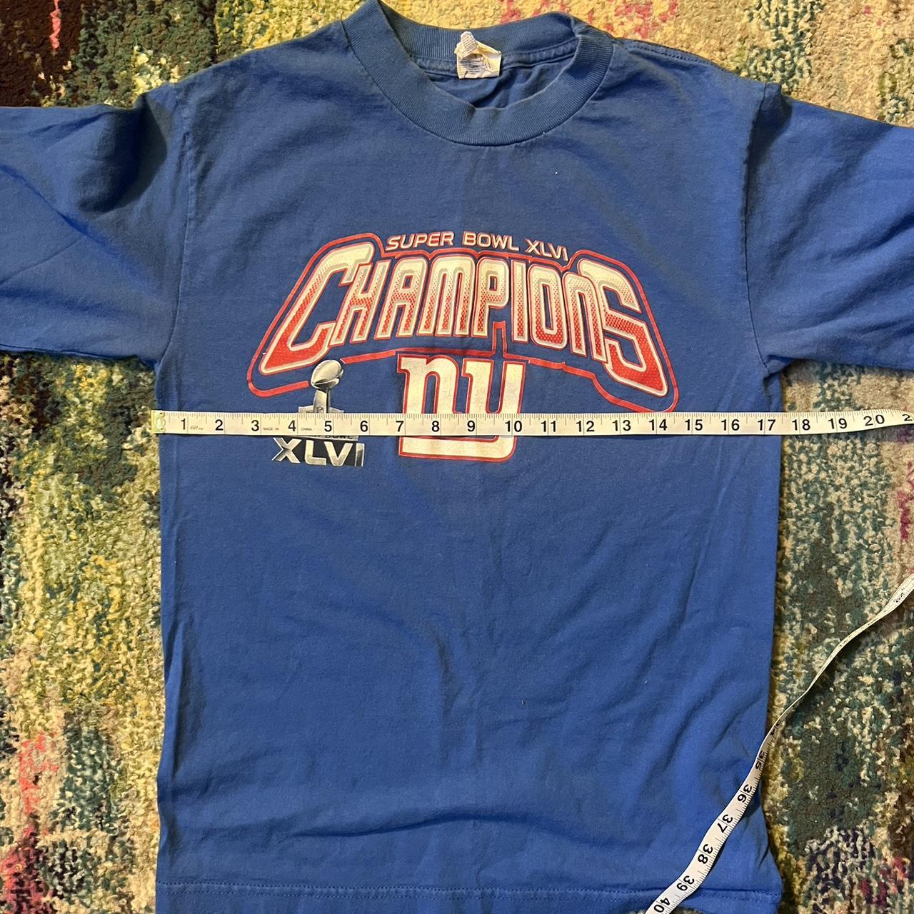 NY Giants t-shirt 'CRUZ' from Super Bowl 2011 No - Depop