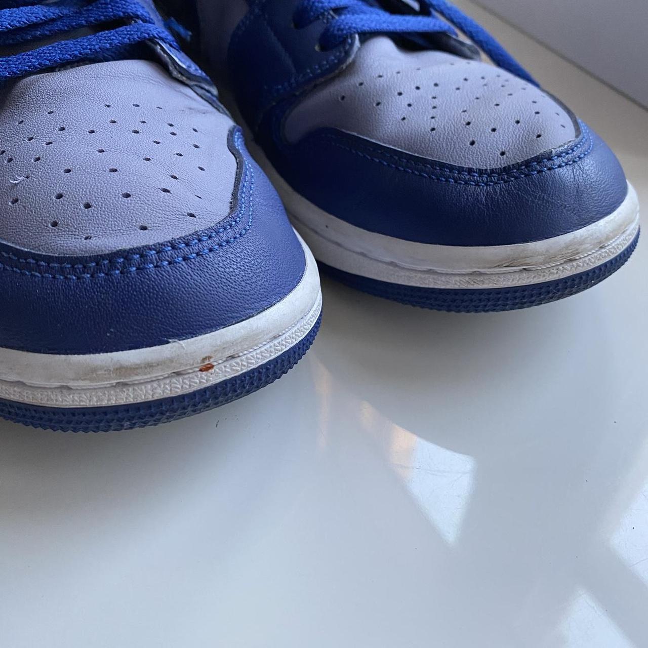 nike jordan 1 blue and purple