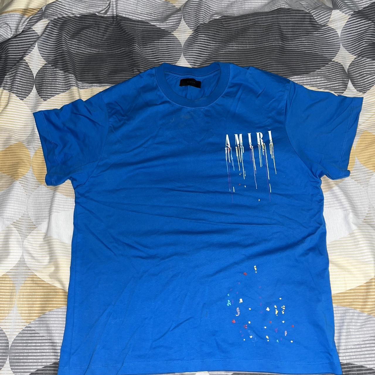 Amiri paint splatter tshirt  Paint splatter, Painting, Shopping tshirt