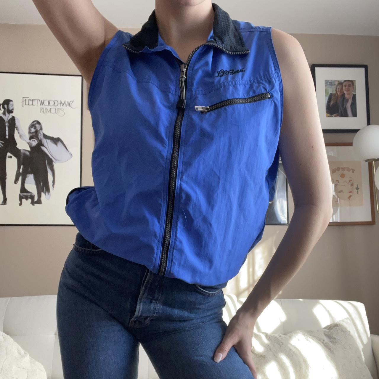 Vintage LL bean popular denim vest