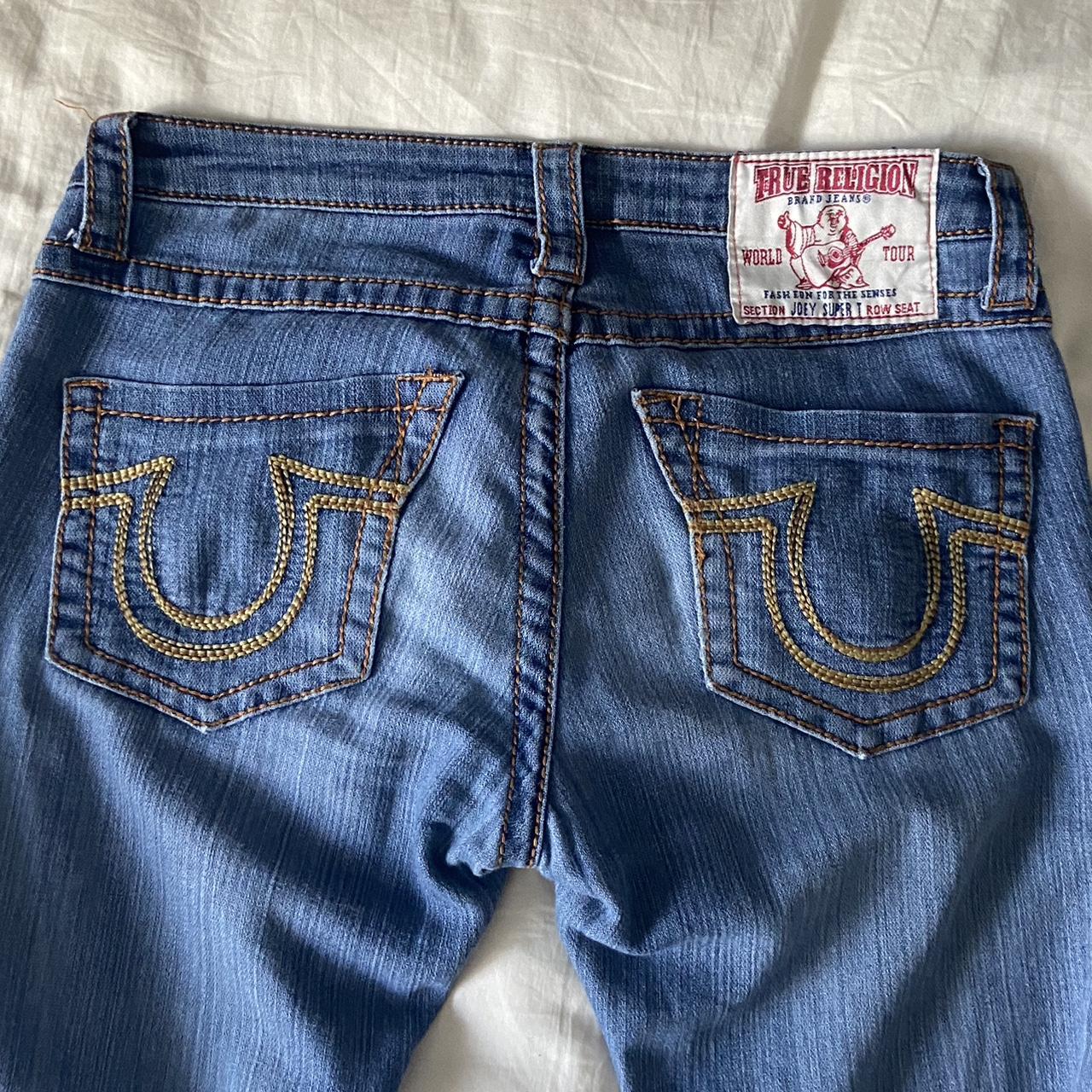 authentic vintage true religion jeans labelled a... - Depop