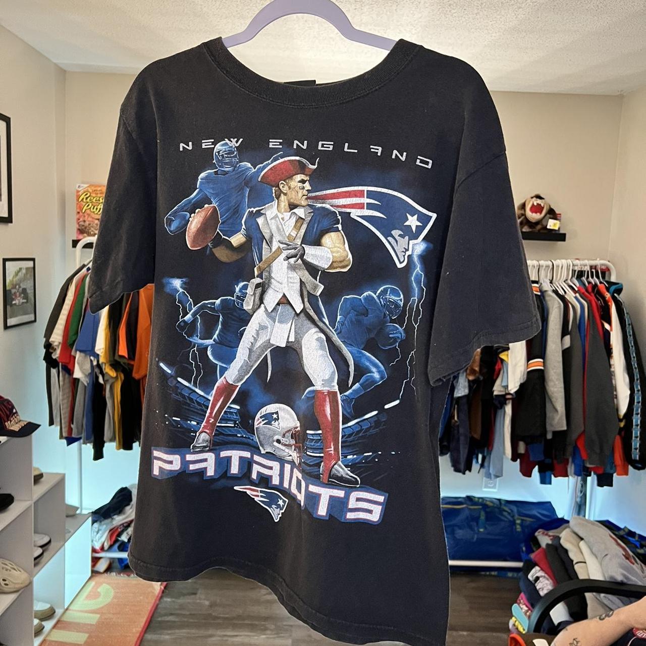 TB12 6 Rings T Shirt Tom Brady New England Patriots - Depop