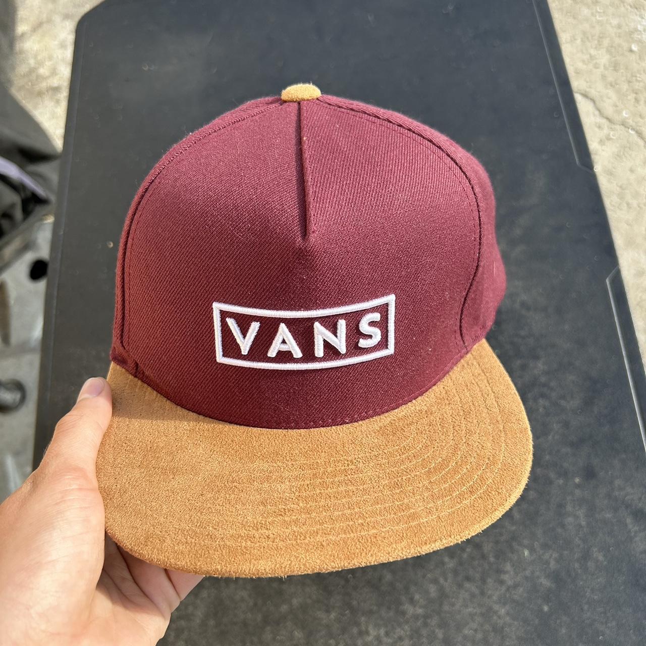 Burgundy sales vans hat