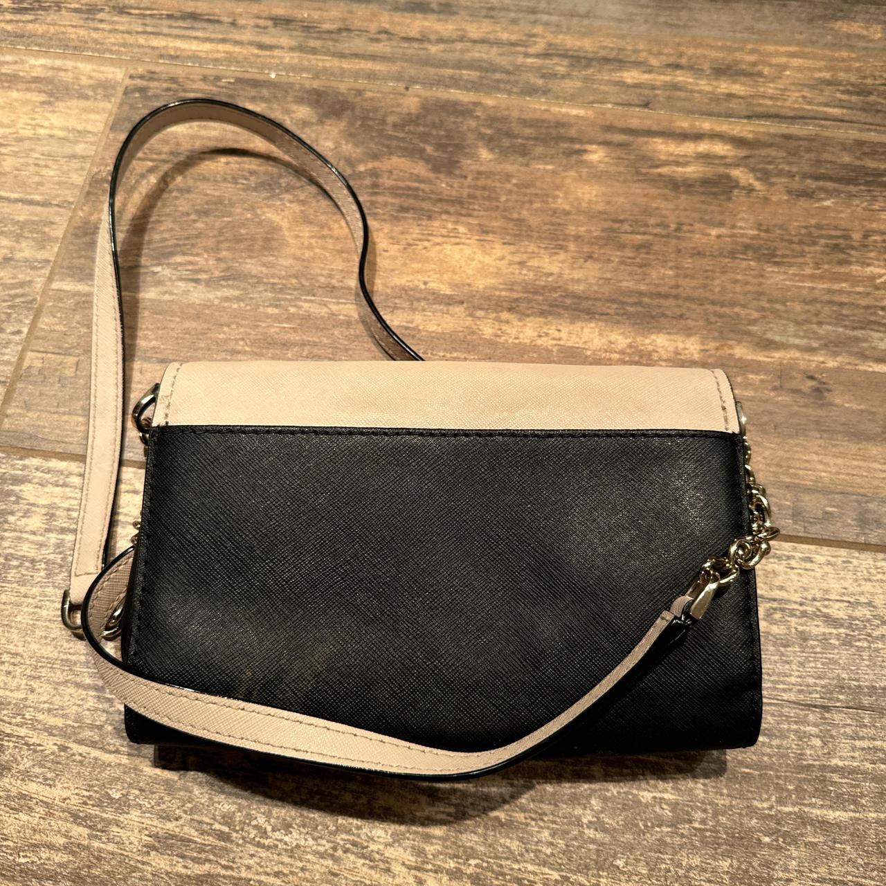 Kate spade black and tan crossbody sale