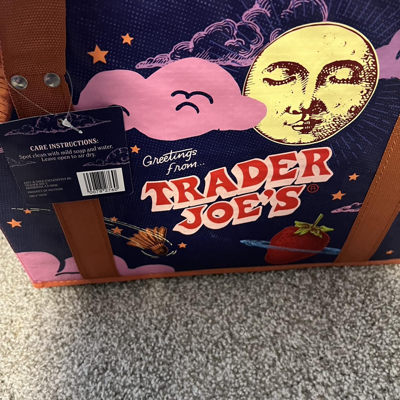 Trader Joe's Women's Bag - Multi/Blue – Trader Jo… - image 5