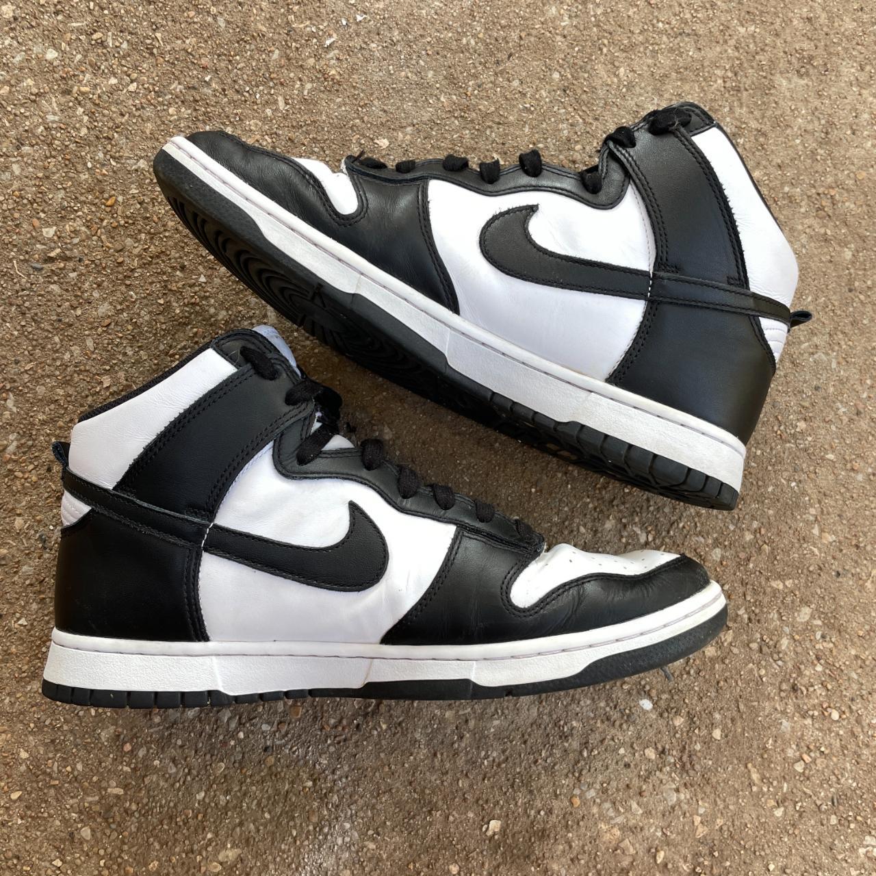 panda dunks high mens