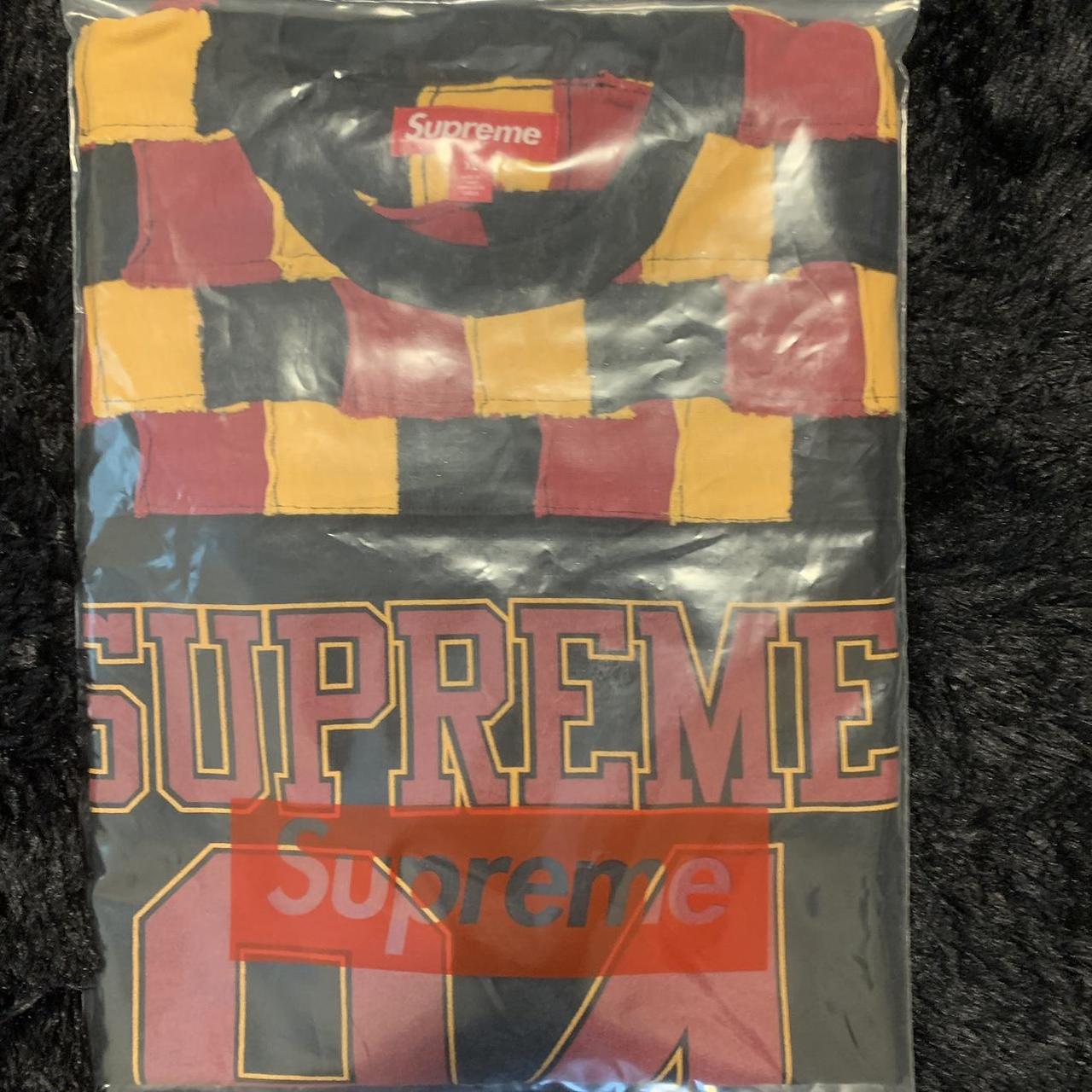 Supreme Patchwork YokeFootball Top Stone シャツ