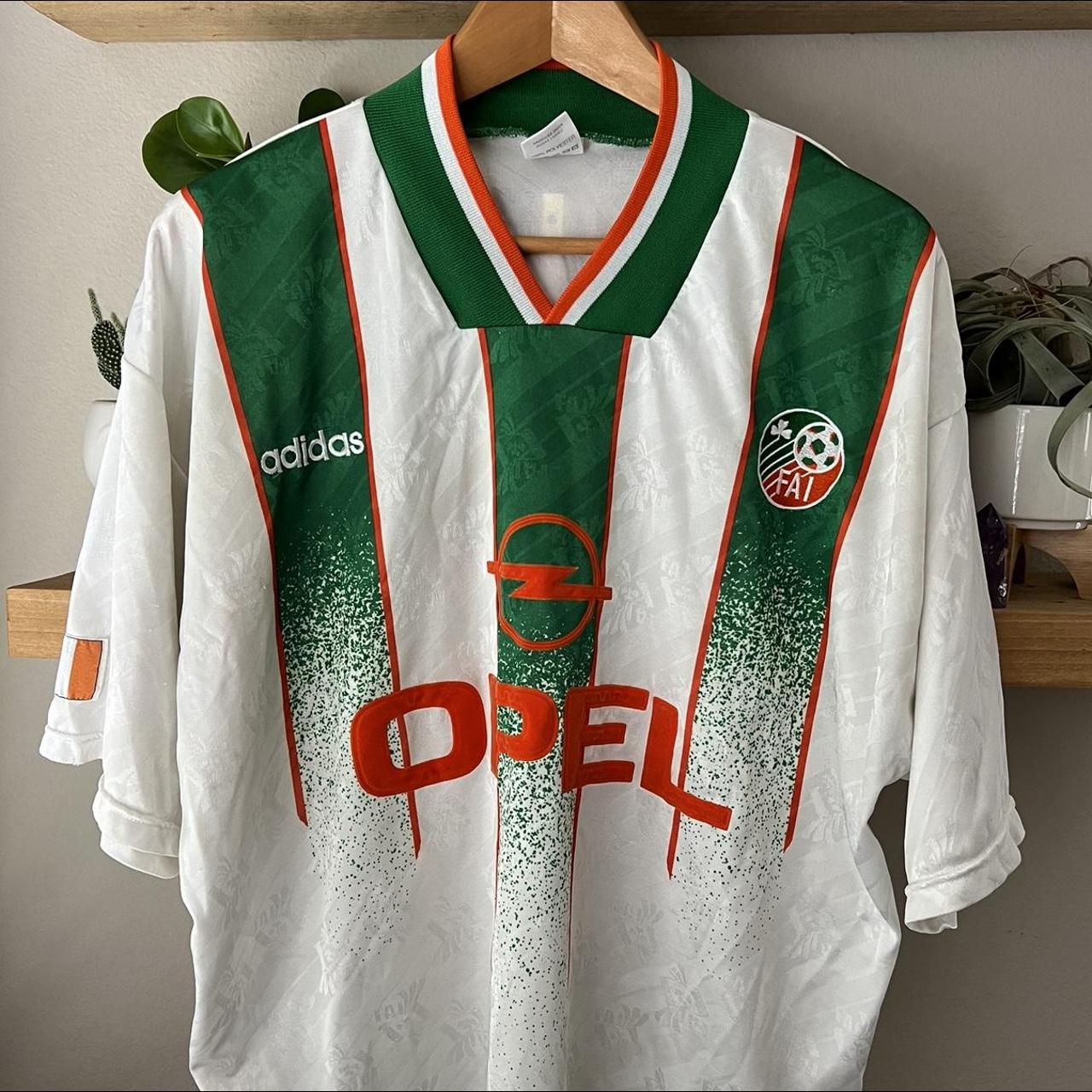 Ireland football-shirt - Depop